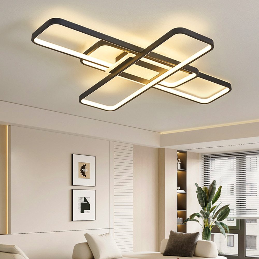 Daskoo Deckenleuchte 70W Design Deckenlampe Dimmbar günstig online kaufen