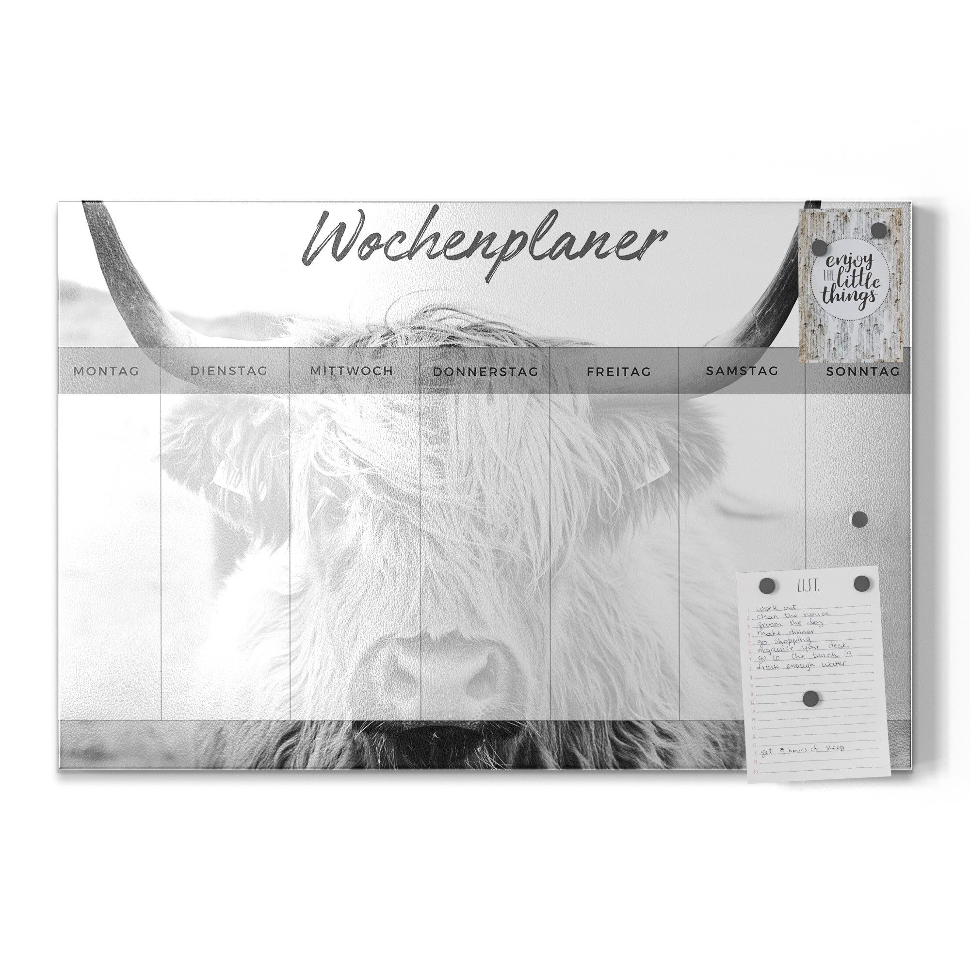 DEQORI Magnettafel 'Planer Rind (DE) ', günstig online kaufen