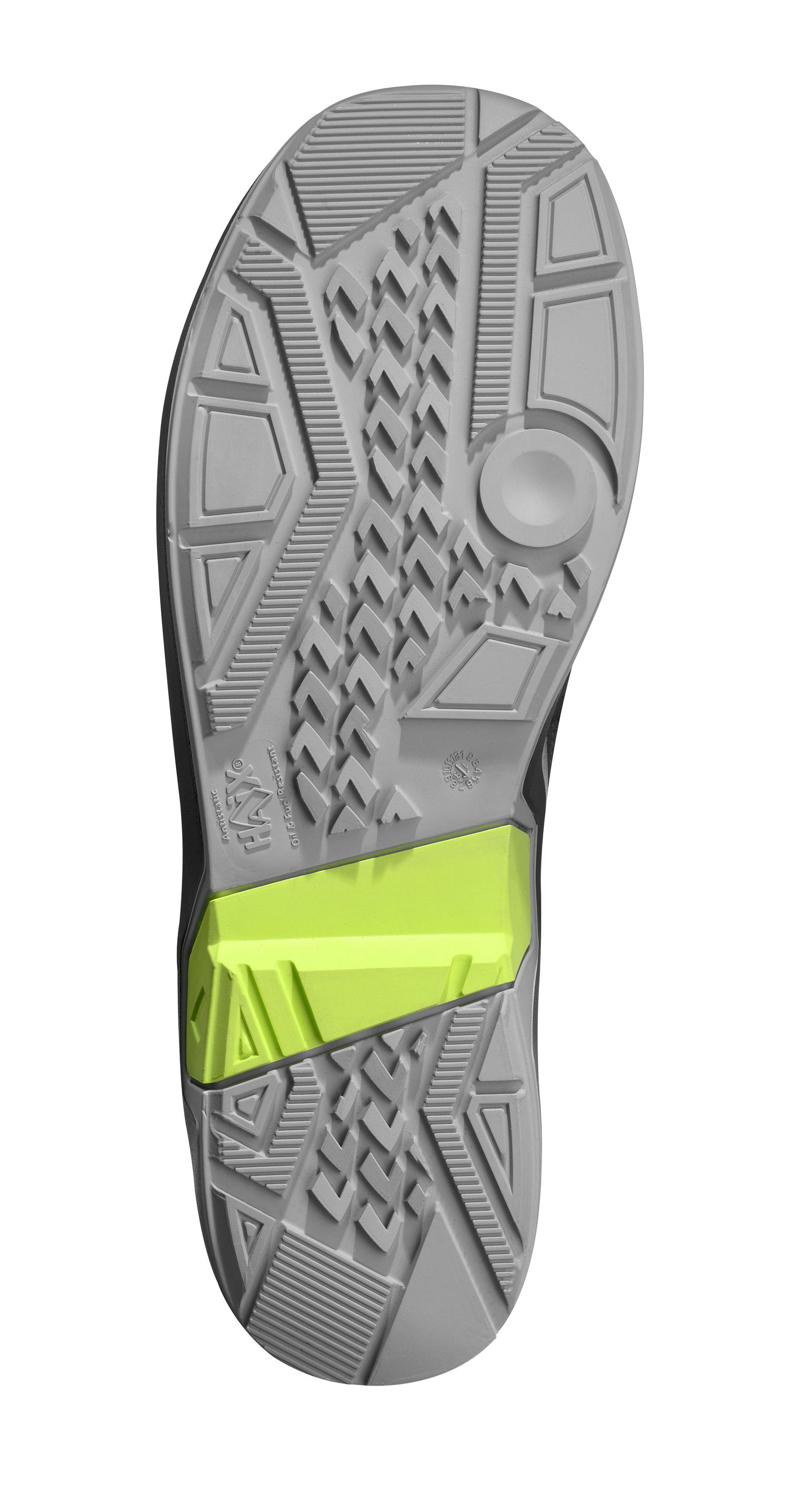 haix CONNEXIS Safety T Ws S1P low grey-citrus Arbeitsschuh