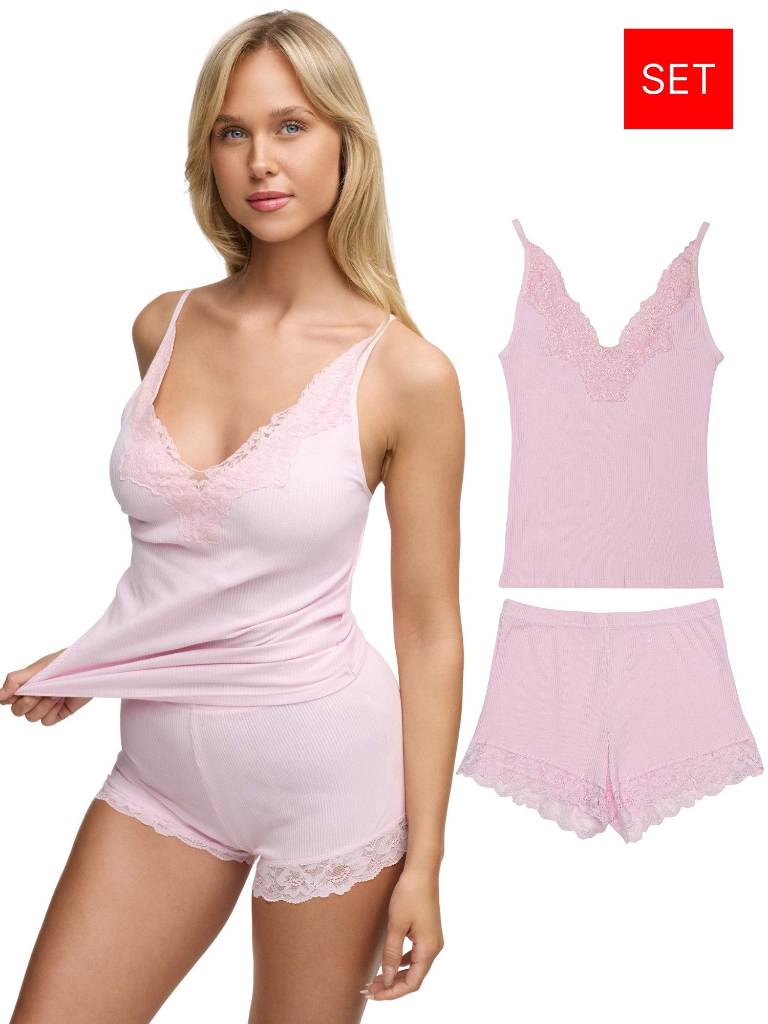 Tazzio Shorty Nachtwäsche-Set F909 (Set, 2 günstig online kaufen