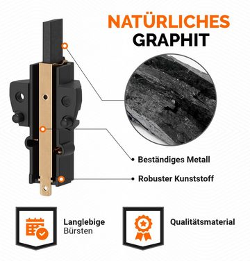 VIOKS Kohlestift Kohlebürsten Ersatz für Whirlpool 481236248004, (2-tlg), für CESET Motor in Waschmaschine Waschtrockner