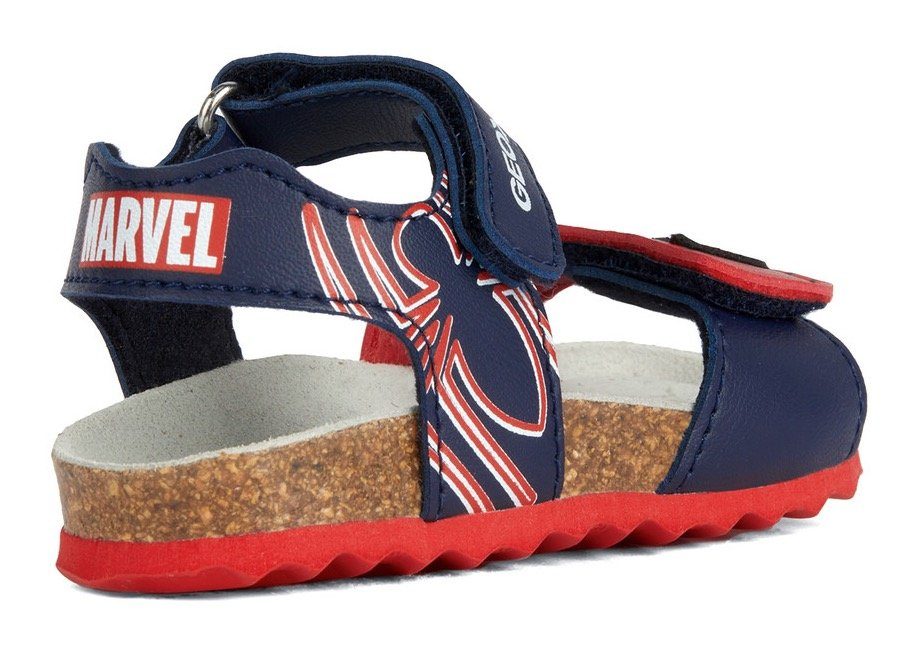 Einkaufswagen Geox B SANDAL CHALKI Motiv Spiderman Sandale mit BOY