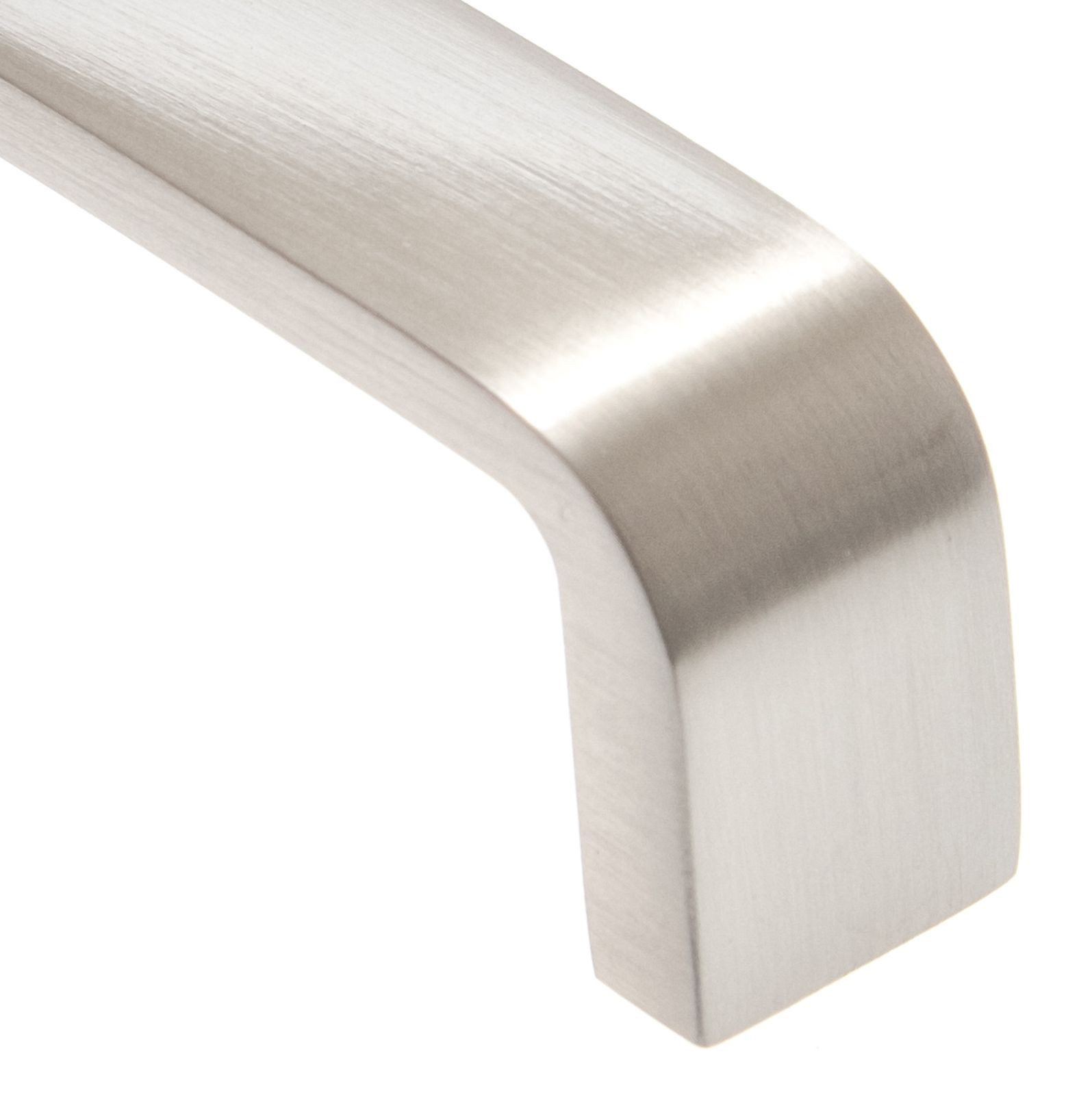 livingpoint24 Möbelgriff Möbelgriff BA 128mm Griffe Küche abgerundet Küchengriff Edelstahloptik (1-St., 18), Modern – Bild 2 von 4