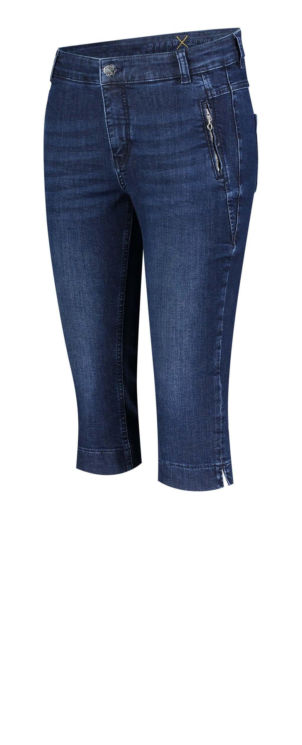 MAC Stretch-Jeans MAC DREAM CAPRI basic slight used blue 5434-90-0356 D651