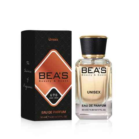 BEA'S Eau de Parfum BEA'S Beauty & Scent Unisex U 713 Woody Green Parfüm EAU DE PARFUM 50 ml für Damen und Herren