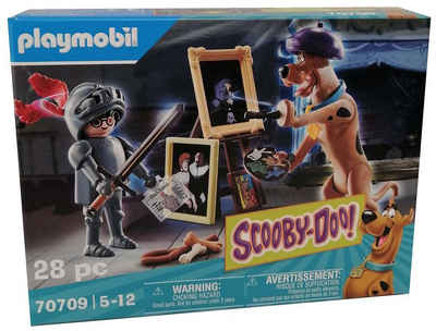 Playmobil® Spielfigur Playmobil 70709 Scooby-Doo! 10 cm Black Knight 7,5 cm Hund Deutsche Do