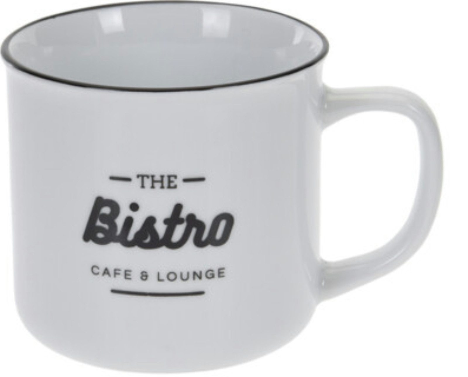 Koopman Becher Kaffeebecher Cafe Kaffeetasse 320ml 12 er Set, 12-tlg., Porzellan, 12er Set, Porzellan, 320ml, Kaffeetasse, Teetasse