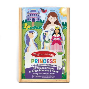 Melissa & Doug Anziehpuppe Princess Magnetische Ankleidung Spiel (37-tlg)