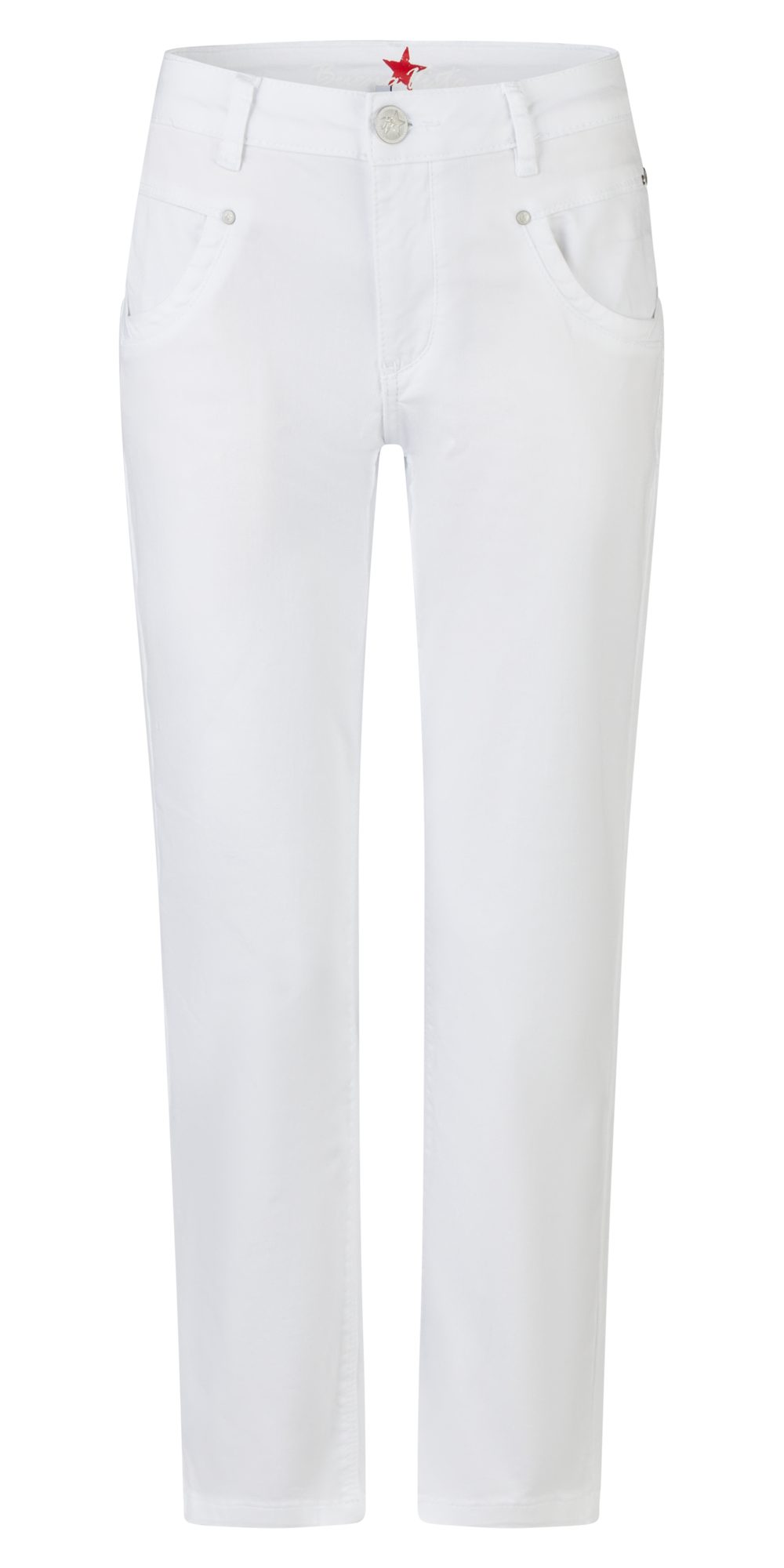 Buena Vista Stretch-Jeans BUENA VISTA ANNA C STRAIGHT 7/8 white BV B5859 4141.32 - Stretch Twill