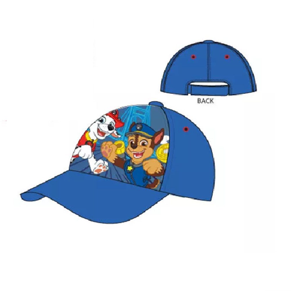 PAW PATROL Baseball Cap Paw Patrol Pup Crew Kinder Baseballmütze 52–54 cm – Cap