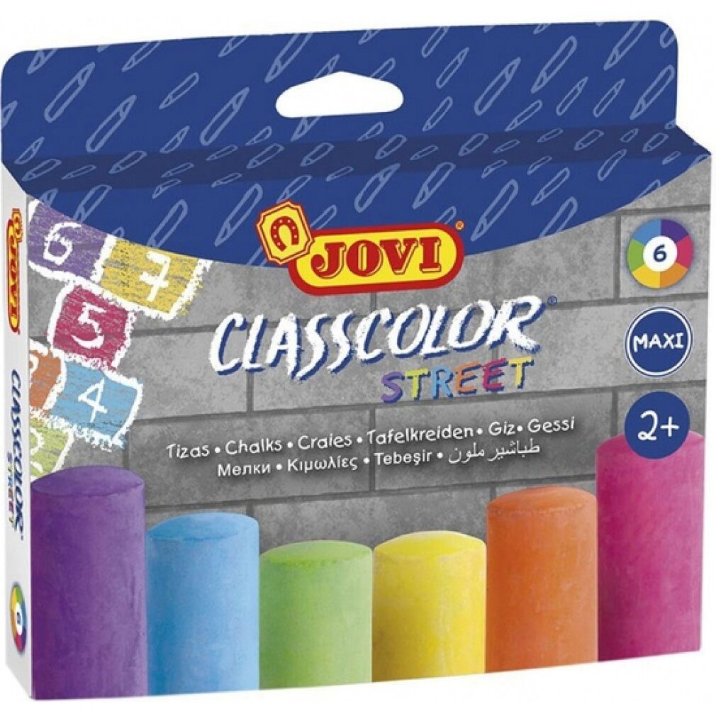 Jovi Kreidemarker Straßenkreide Classcolor, staubarm, sehr gute Farbabgabe