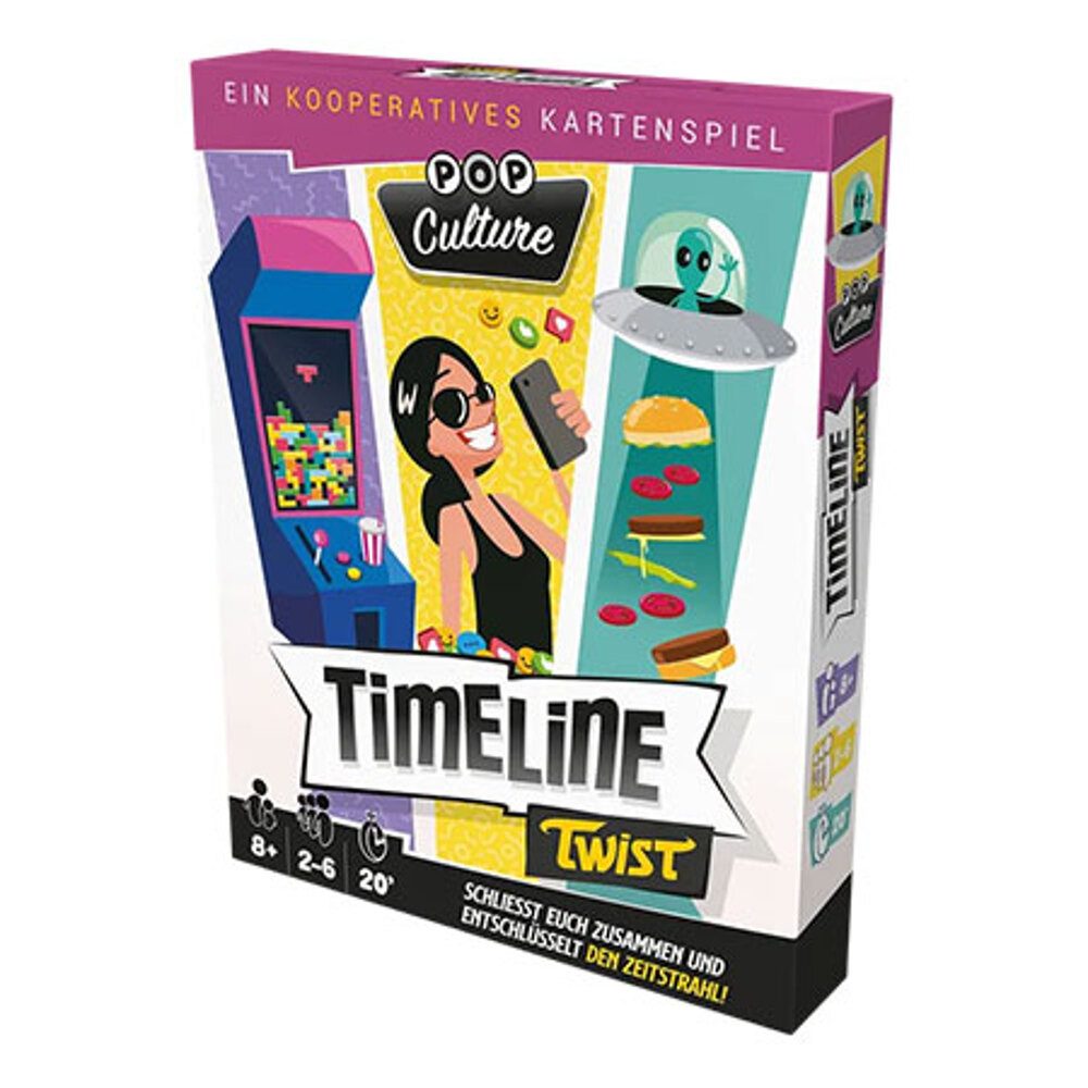 Asmodee Spiel Timeline Twist: Pop Culture