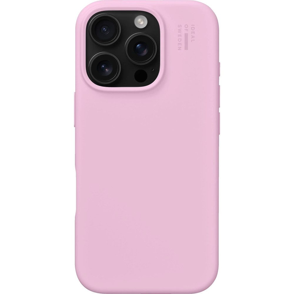 iDeal of Sweden Handyhülle Silicone Case MagSafe iPhone 16 Pro Max, Bubblegum Pink Handyhülle