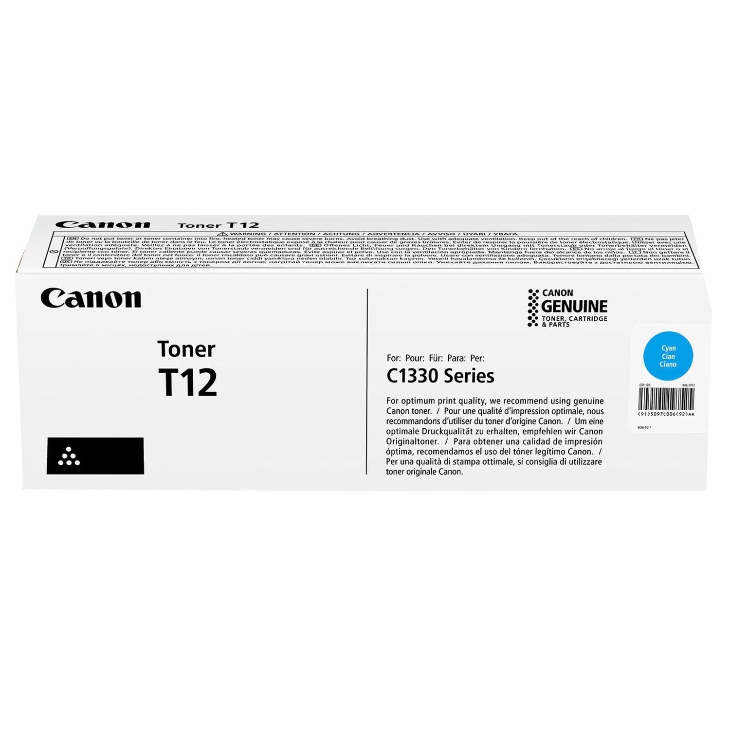 Tonerpatrone T12 (5097C006) Toner cyan