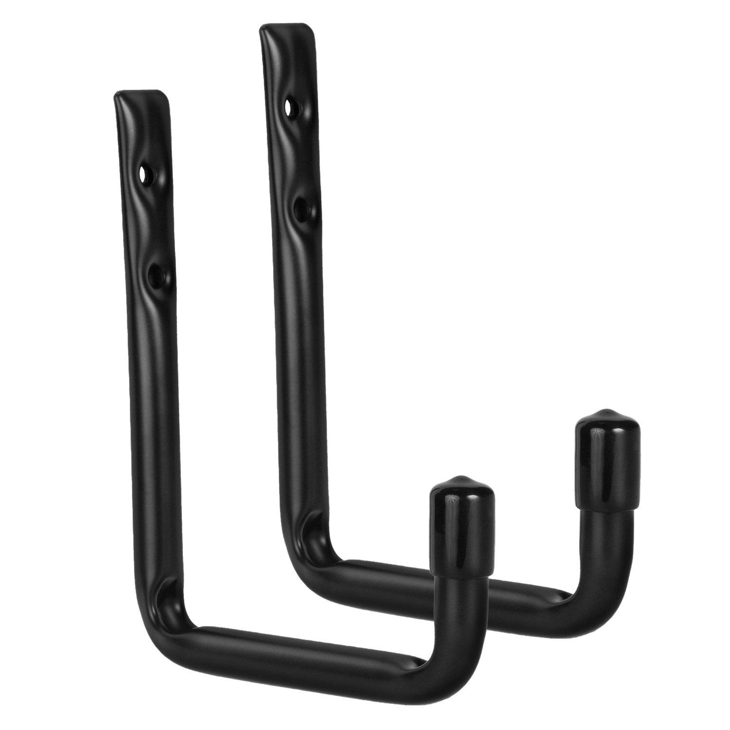 Maclean Halterung MC-488 Wandhalter Reifen Fahrrad bis 22 kg, (2-tlg., Stahlwandhalterung Radhaken Werkzeughalter Schlauchhalter)