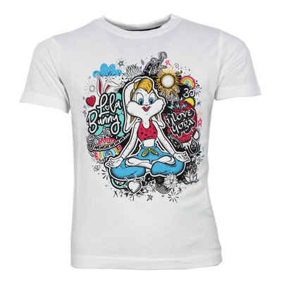 ELEVEN PARIS Print-Shirt Looney Toons Lola Bunny Mädchen T-Shirt Kurzarm Shirt Gr. 104 bis 164, 100% Baumwolle