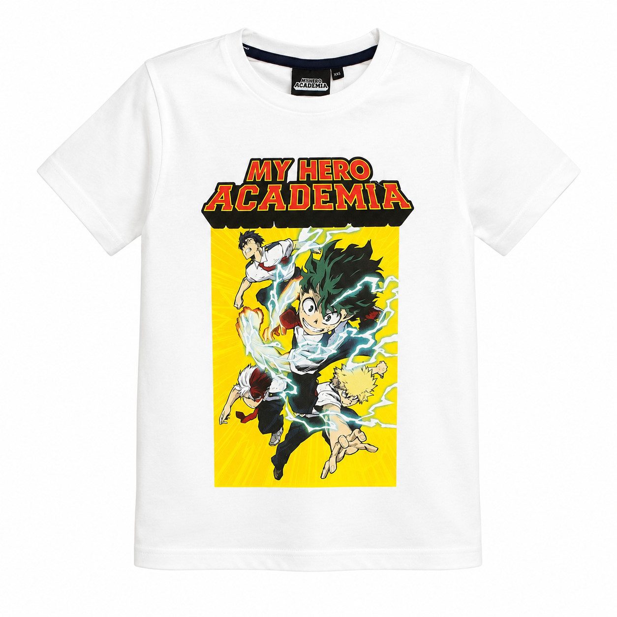MY HERO ACADEMIA Print-Shirt Anime My Hero Academia Jungen T-Shirt Kurzarm Shirt Gr. 140 bis 176 - 100% baumwolle