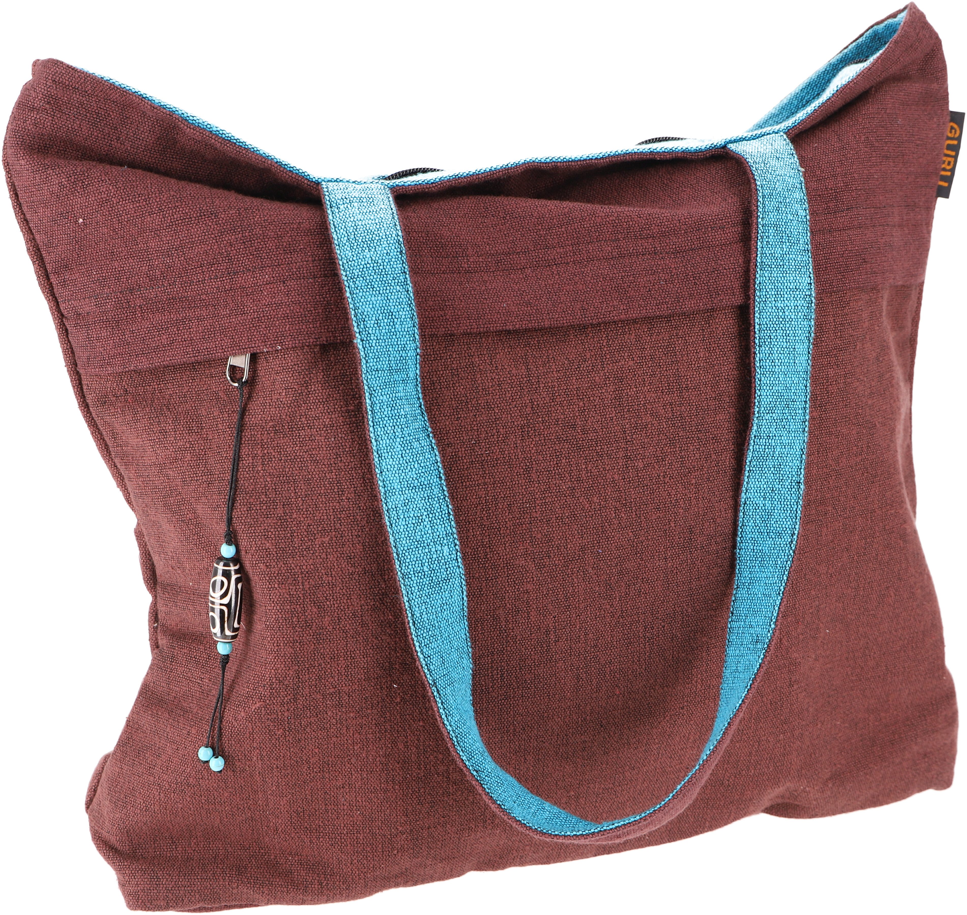Guru-Shop Schultertasche Geräumige Shopper Tasche, stabile..
