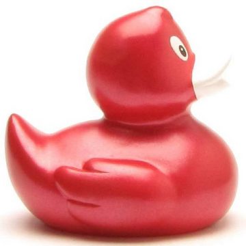 Duckshop Badespielzeug Badeente - Aylin (rot metallic) - Quietscheente