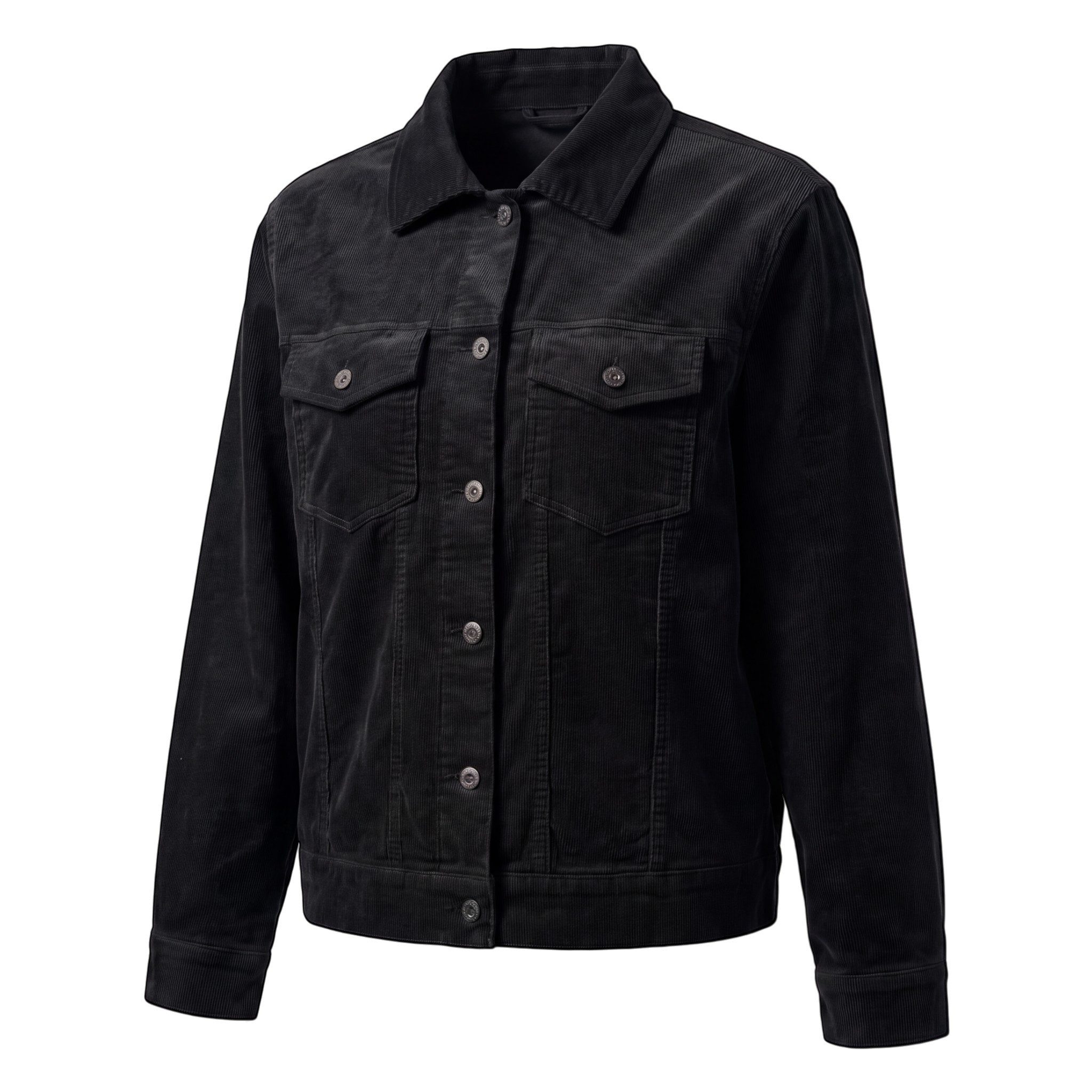 OriginalYou Cordjacke Damen Feincordjacke Baumwolle Freizeitjacke aus Cord auch in großen Größen erhältlich, mit Stretch