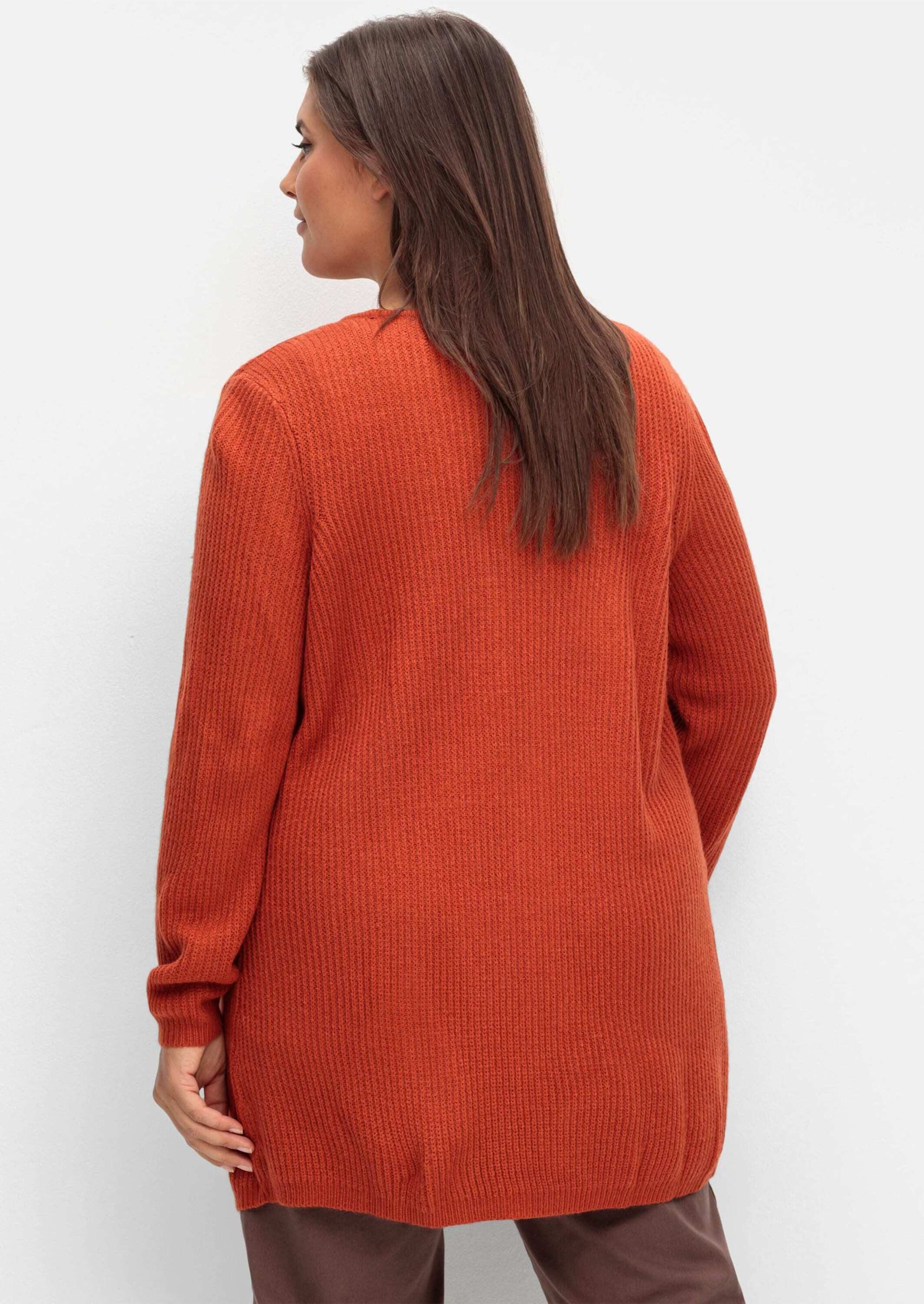 Sieh an! Strickjacke Long-Strickjacke Langarm Sonstiger Warencharakter günstig online kaufen