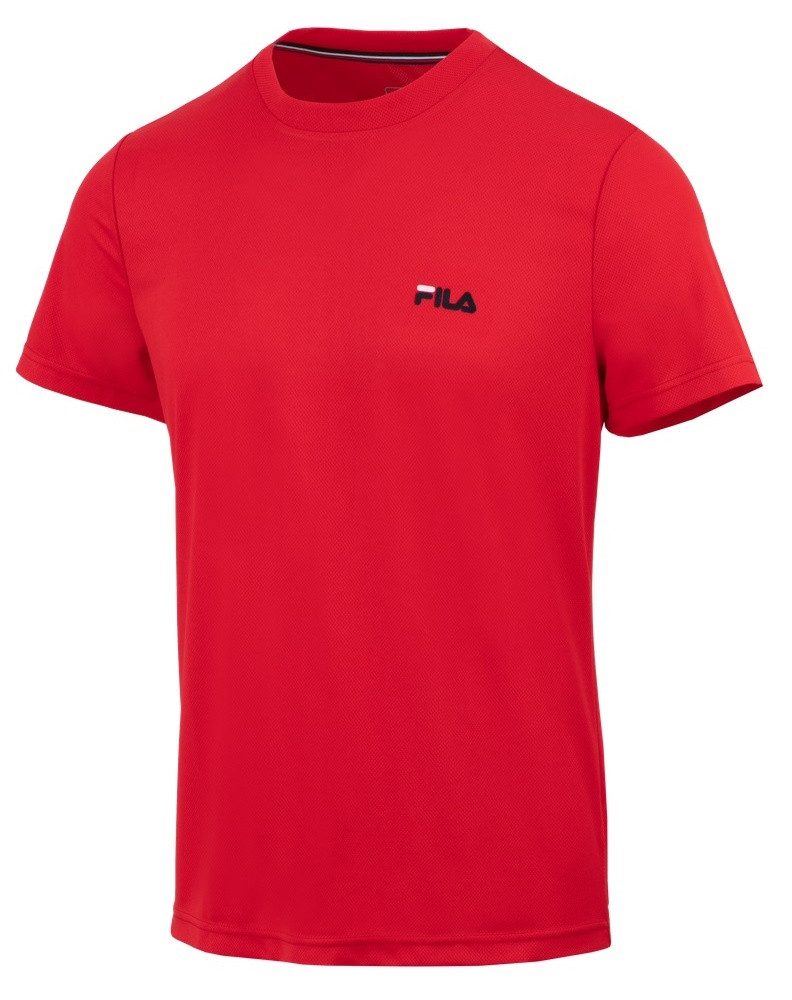 T-Shirt Logo Small 2 rot Herren