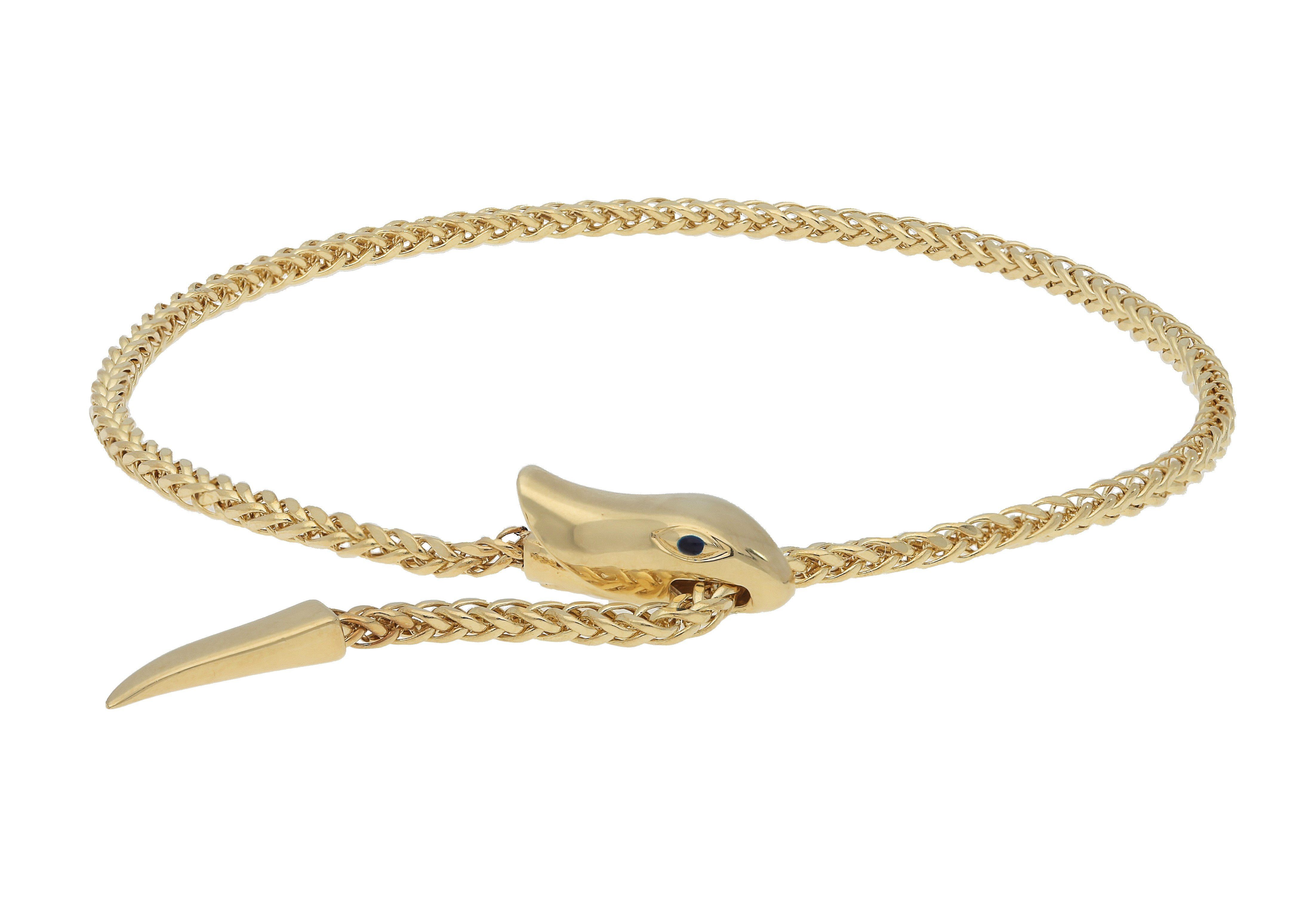 Vivance Goldarmband golden snake günstig online kaufen