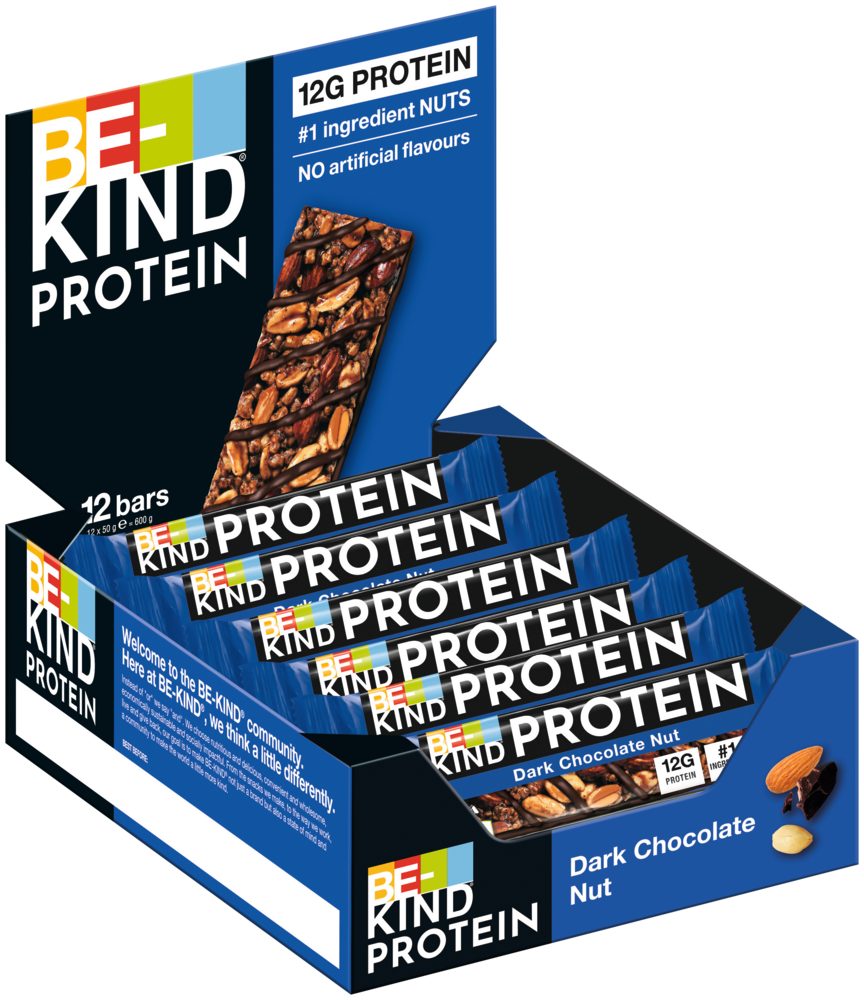 Mars Süßigkeit BE-KIND Protein Dark Chocolate Nut 12x50g
