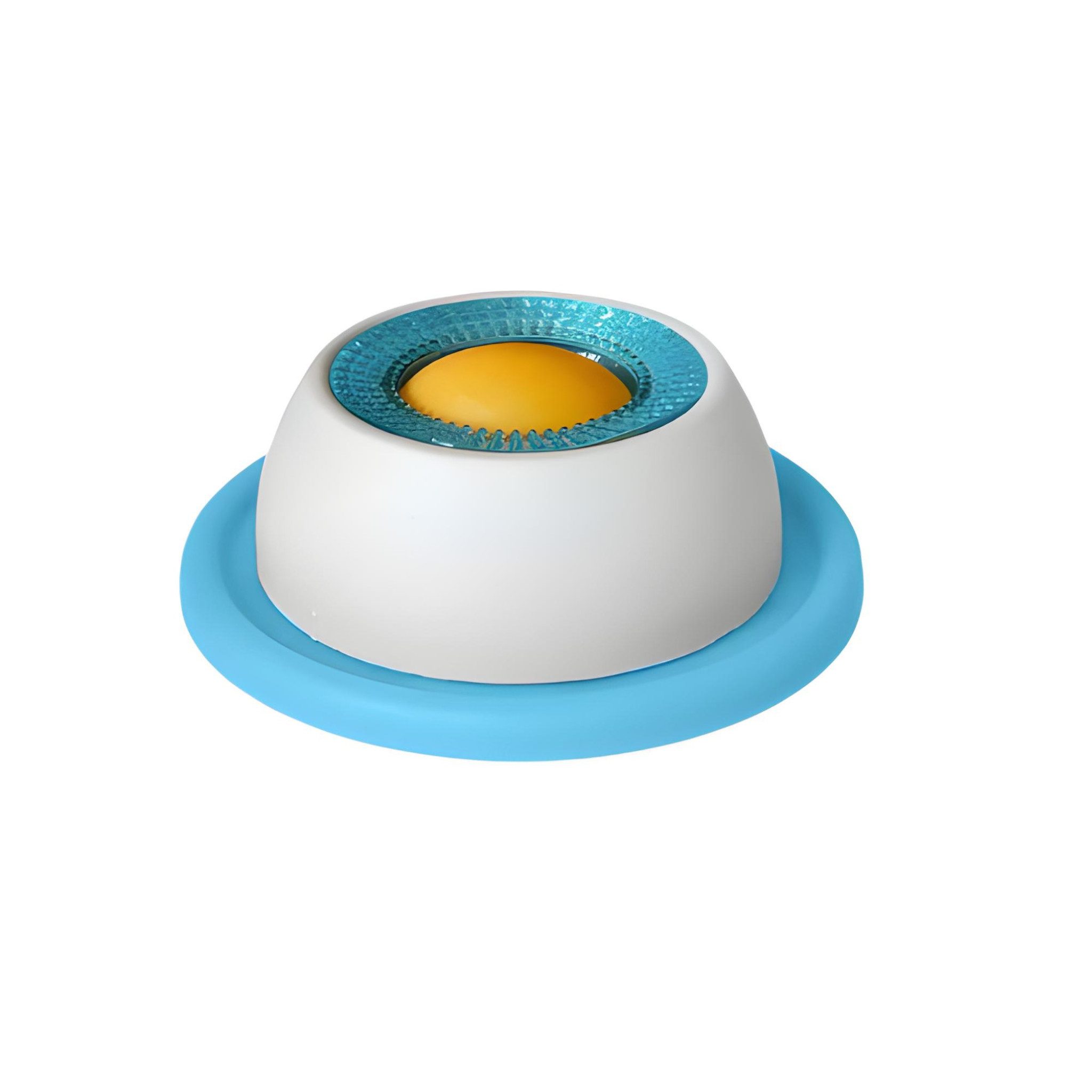 FLOCKI Pets™ Futterspender Slow Feeder Spielzeug für Hunde & Katzen rutschfest, Slow Feeder für Hunde & Katzen geeignet, zeitversetztes Füttern