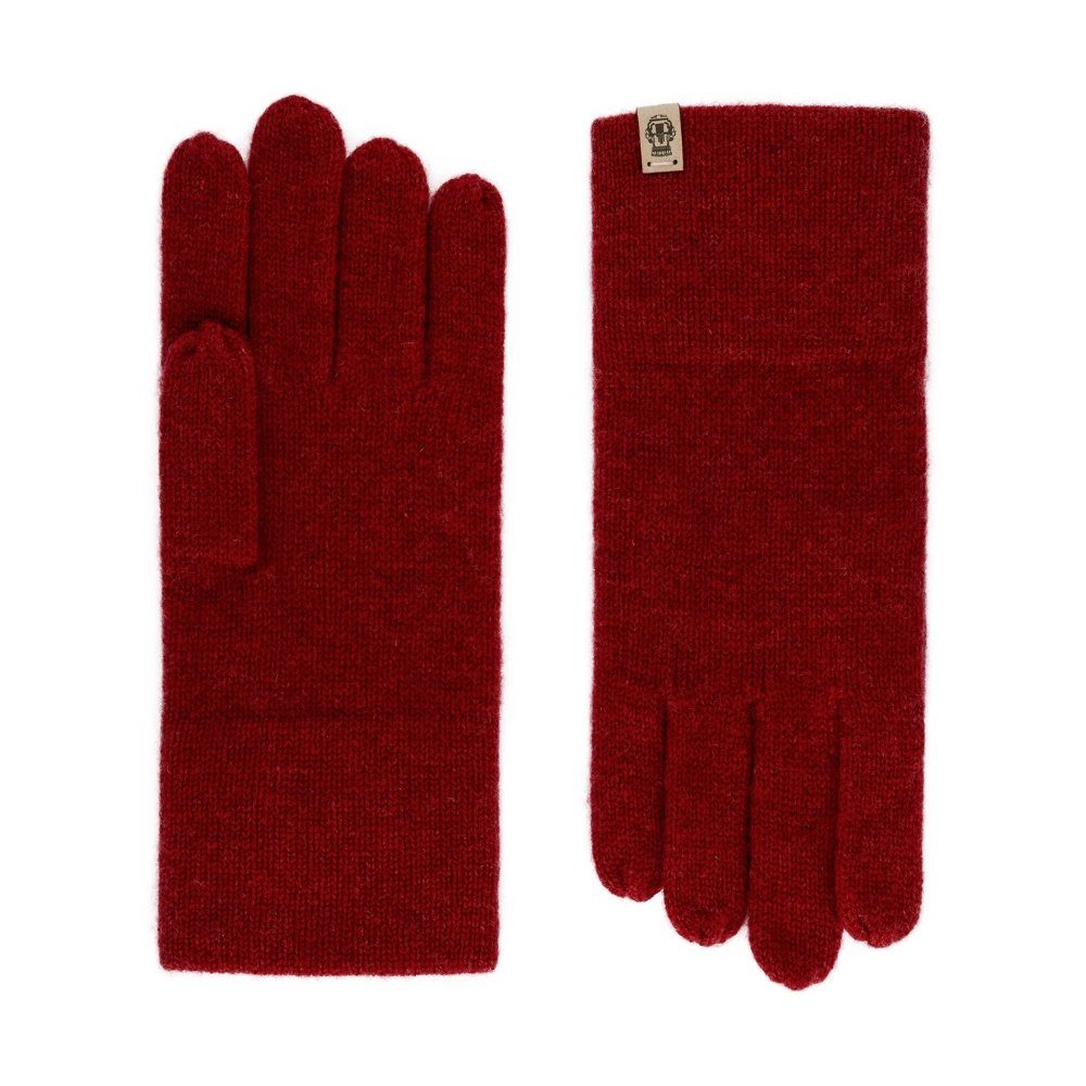 Roeckl Strickhandschuhe Roeckl Pure Cashmere (nein) One Size Handschuhe rot