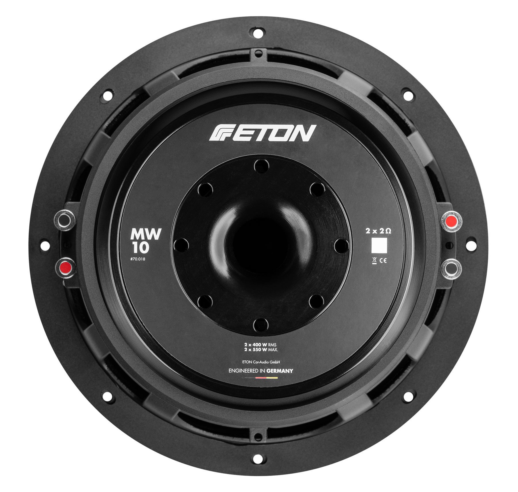 Eton MW 10 25cm Subwoofer Chassis Auto-Subwoofer (max.: W 25 cm)