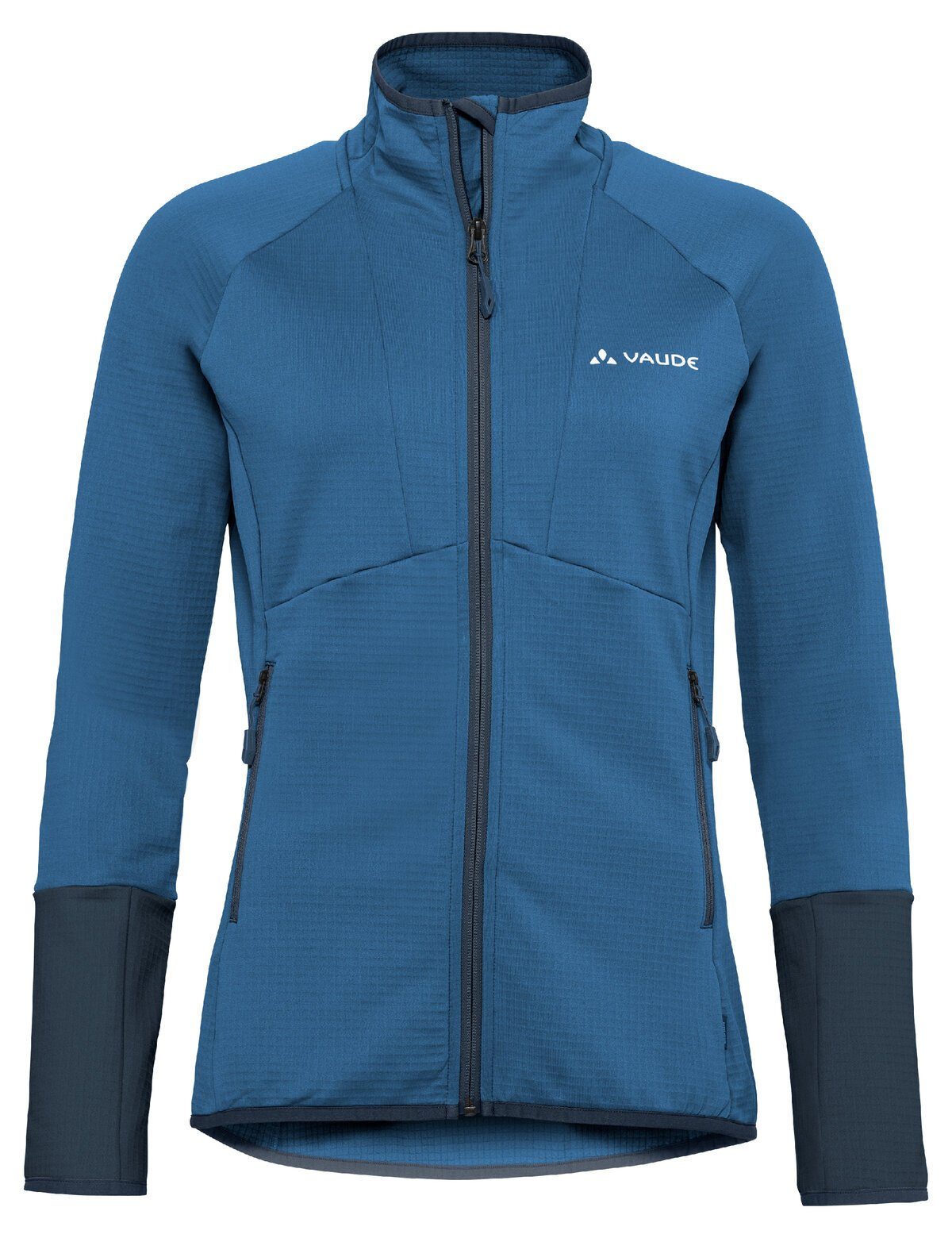 VAUDE Outdoorjacke Women's Monviso Fleece FZ Jacket II (1-St) Klimaneutral kompensiert ultramarine