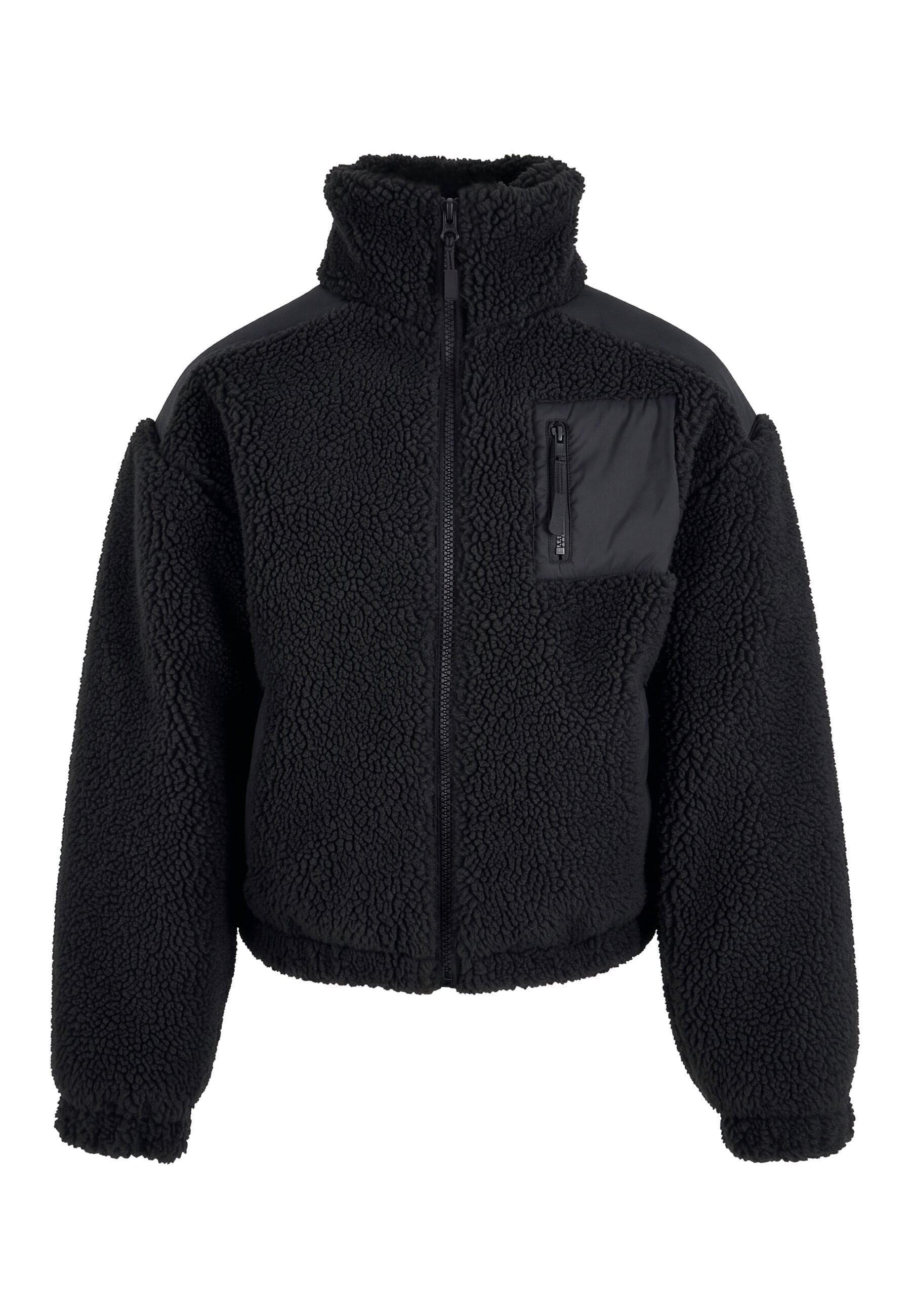 URBAN CLASSICS Winterjacke Urban Classics Girls Sherpa Mix Jacket (1-St)