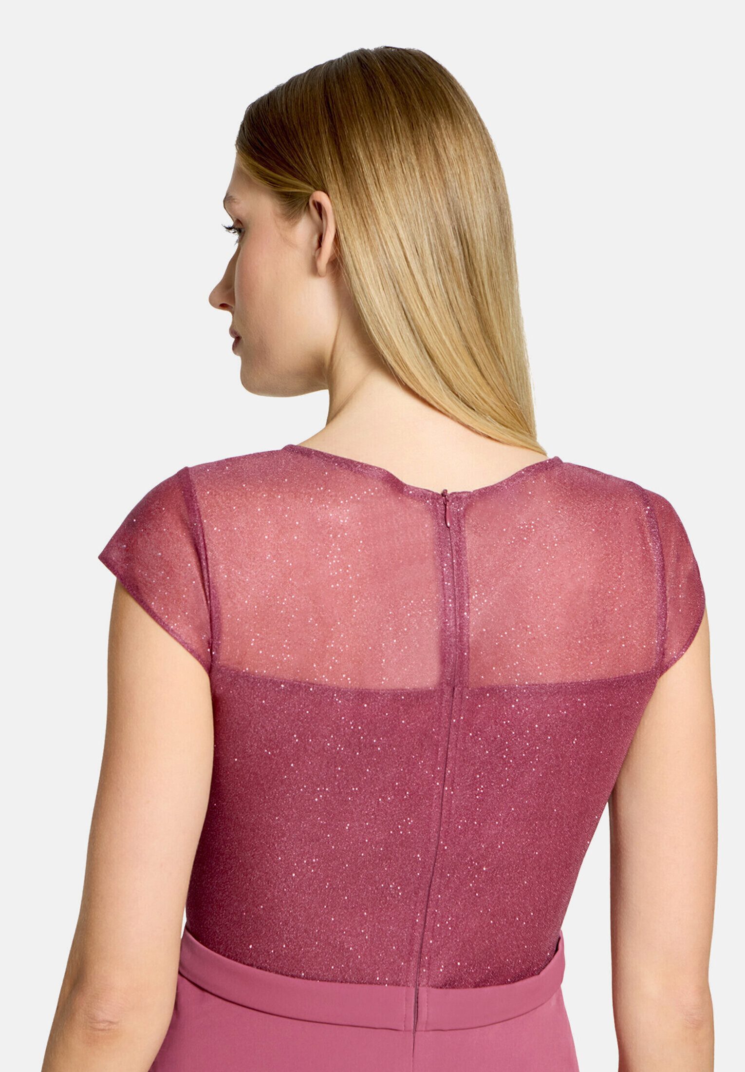 Vera Mont Cocktailkleid Damen kurzarm – Bild 5 von 5