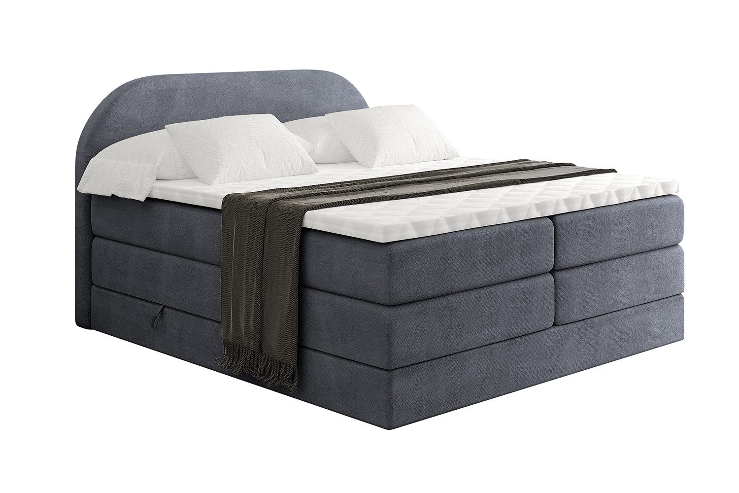 ALTDECOR Boxspringbett NOX KING (Multipocket-Matratze H4, günstig online kaufen