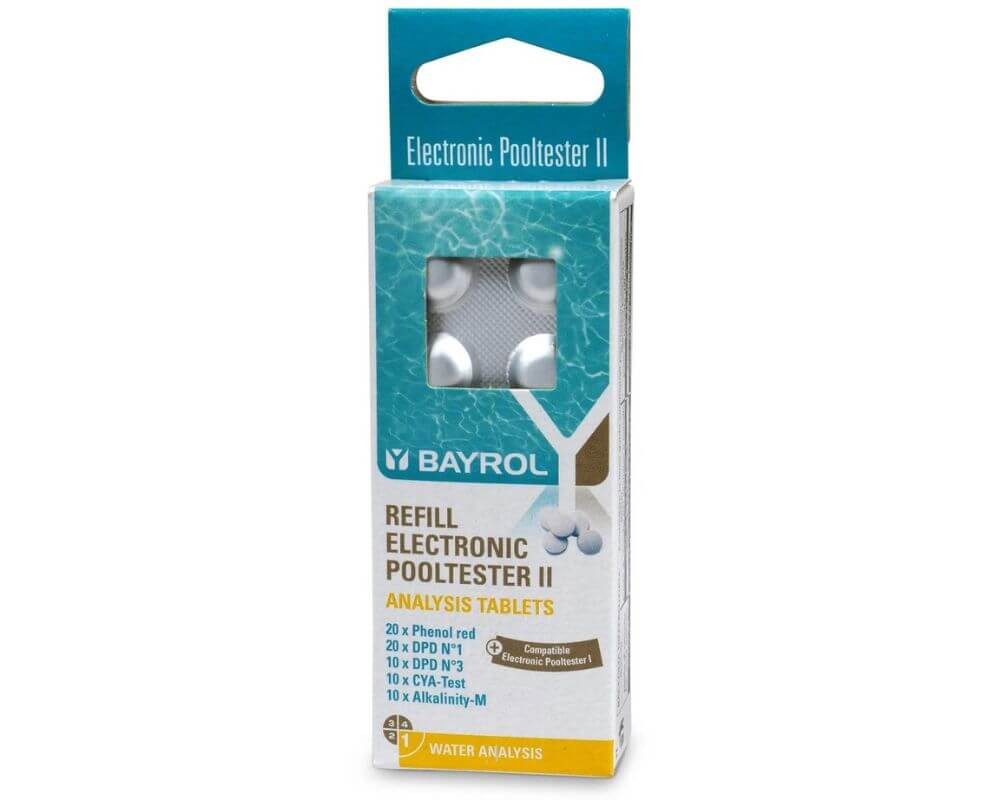 Bayrol Pooltester BAYROL Nachfüllpack (70 Tabletten) für Elektronischer Pooltester II