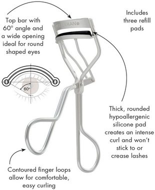 TWEEZERMAN Wimpernzange CURL 60° EYELASH CURLER