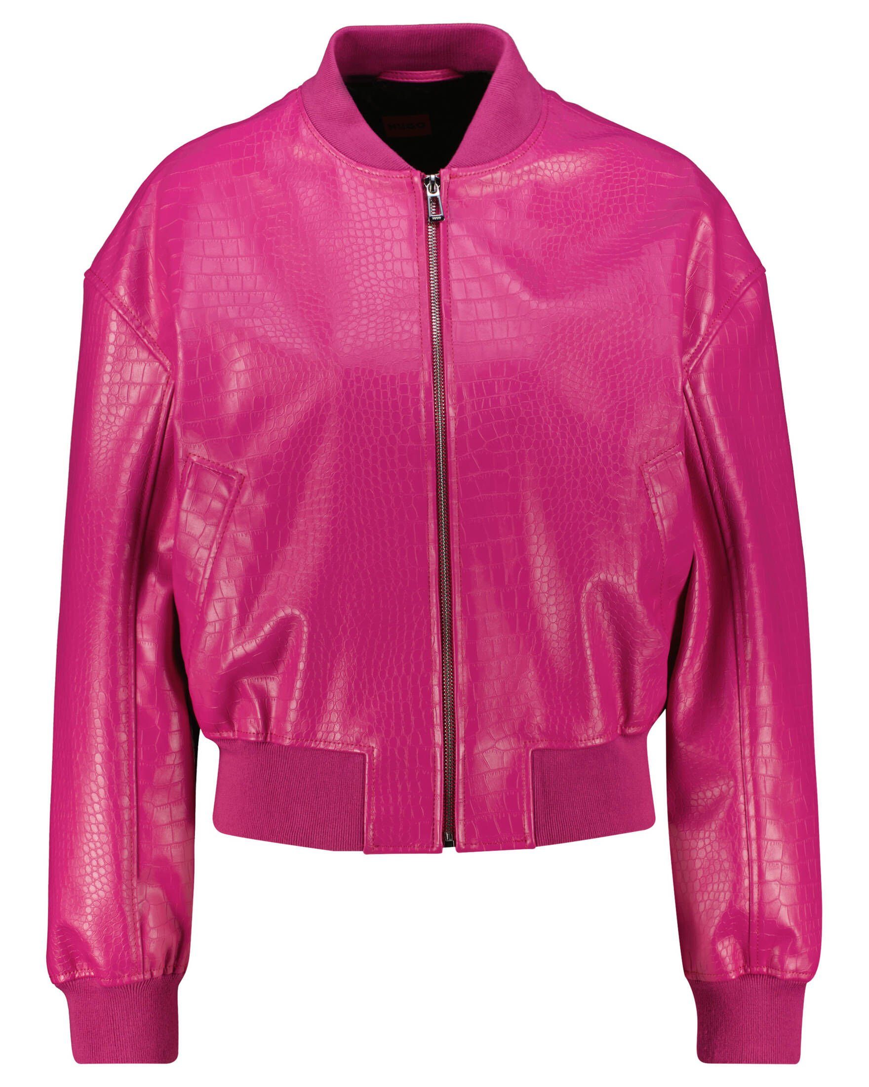 HUGO Lederimitatjacke Damen Kunstleder-Blouson AMIBOMA-1 (1-St)