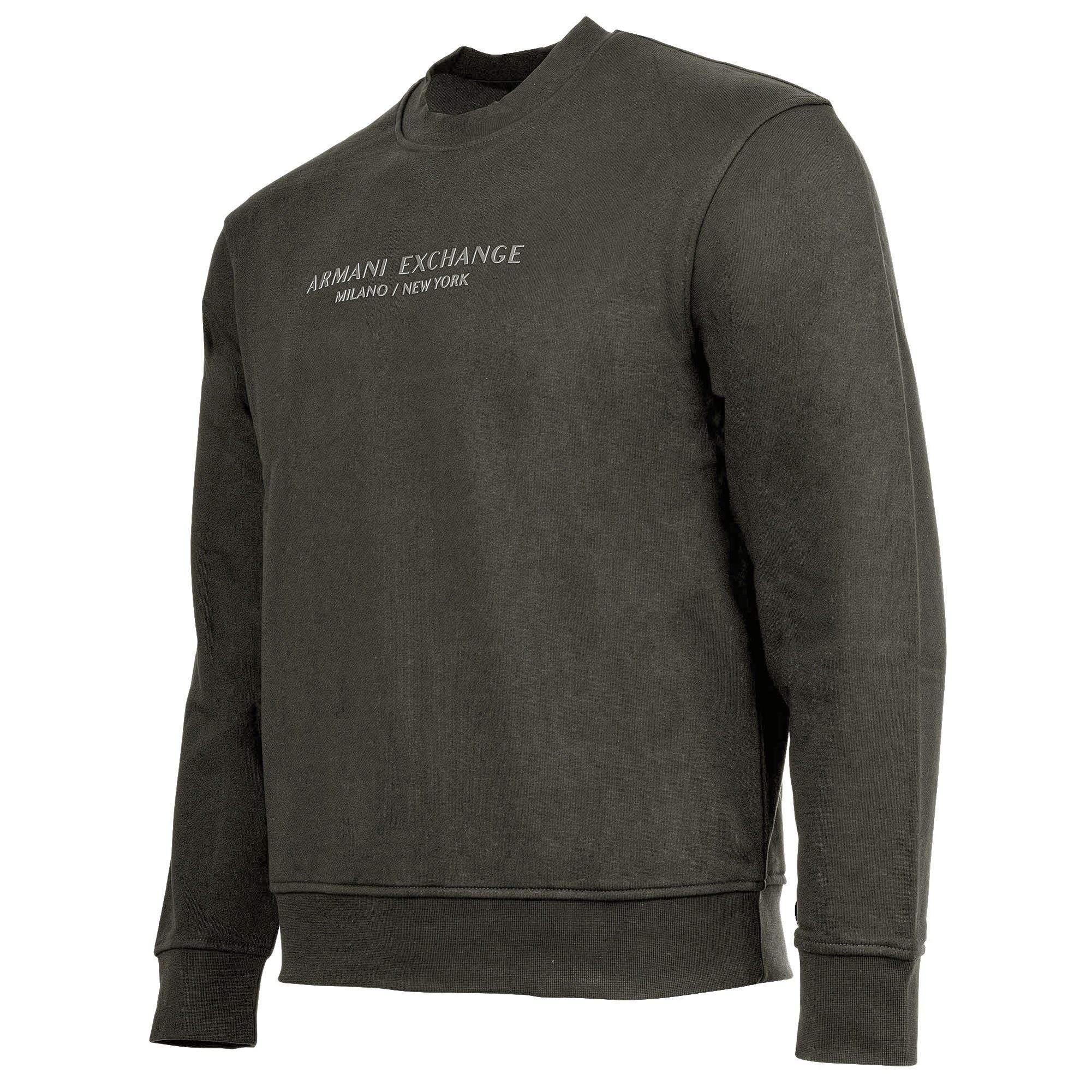 ARMANI EXCHANGE Sweatshirt Herren Sweatshirt 1er Pack Baumwolle SWEATSHIRT (Packung, 1er Pack)