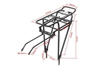 PowerSmart Fahrrad-Gepäckträger 36HS92B 406.6202536928 (Sitz für 700c 28" bike, für LEB36HS92B akku)