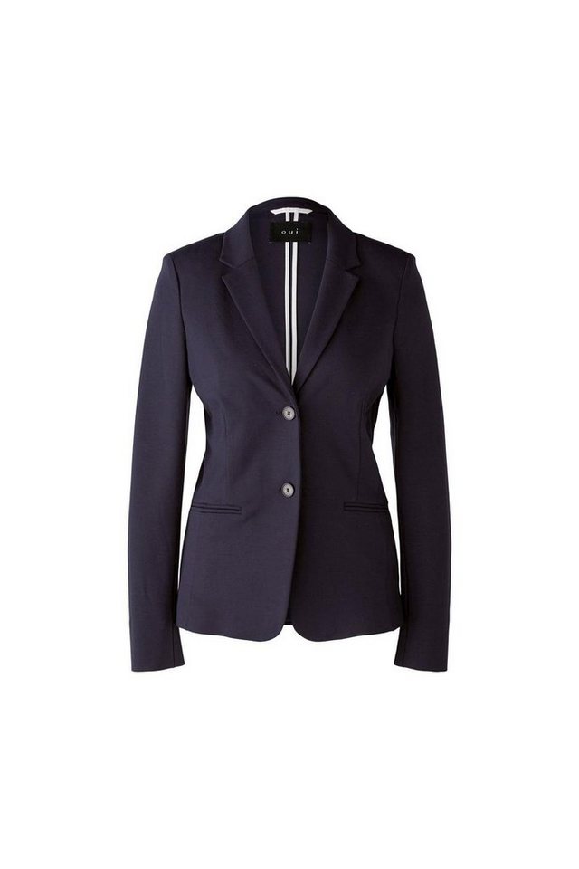 Oui Jackenblazer Blazer CLOYEE Heavy Jersey Schlitze