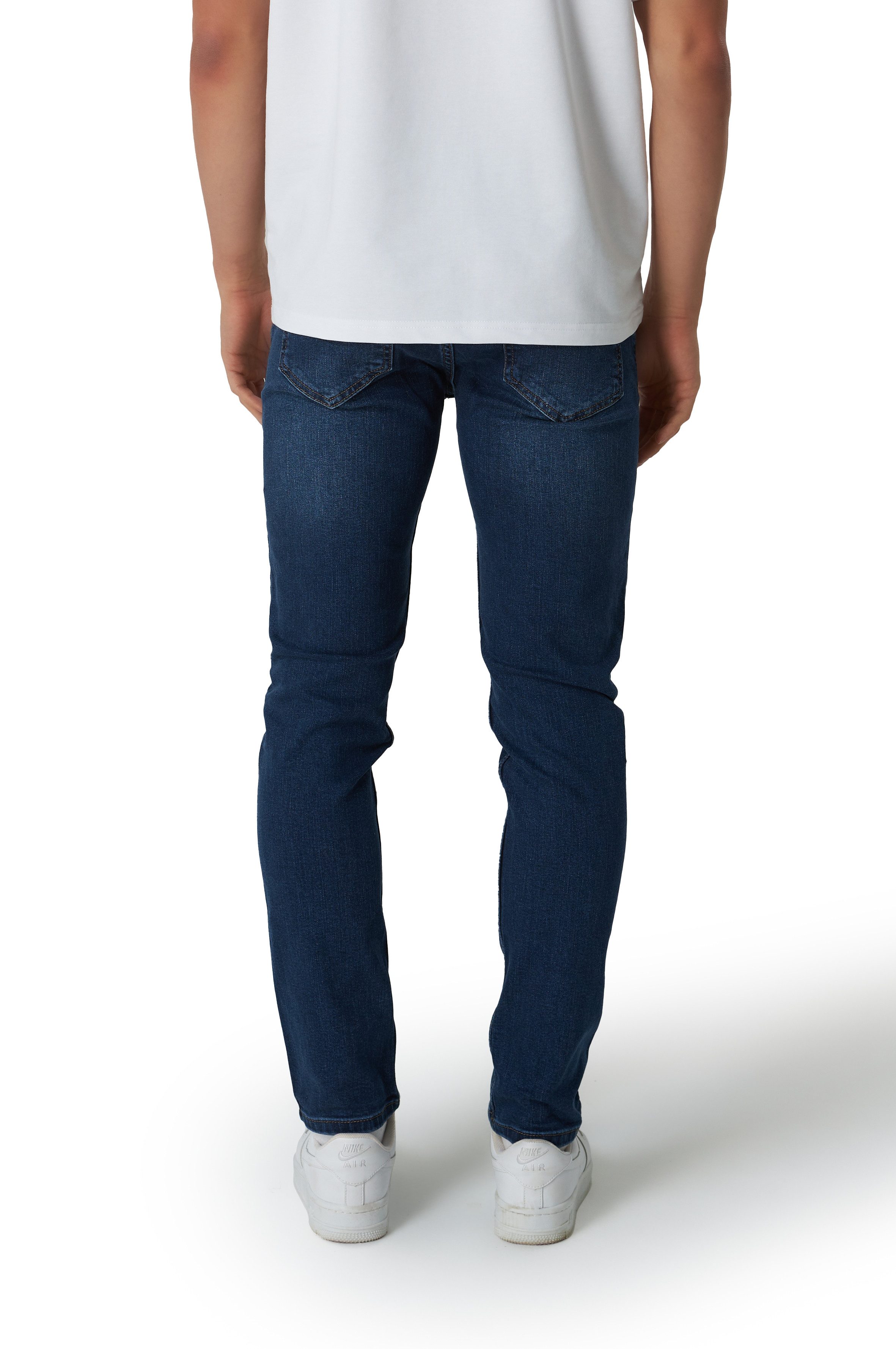 Smith & Solo Slim-fit-Jeans Herren, Jeanshose Männer, Straight Hose 5-Pocket Design, Schmale Jeans, Slimfit