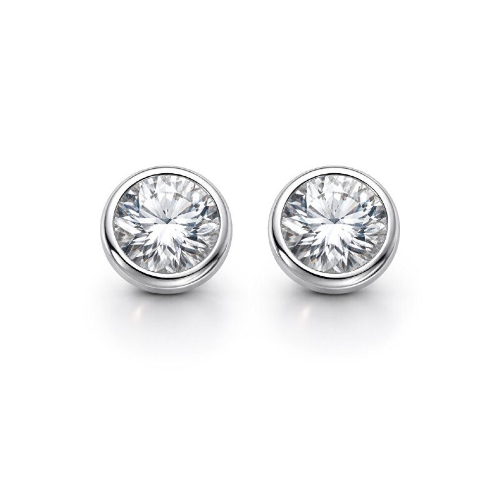 Oliver Weber Ohrring-Set Silberne Ohrringe mit Kristallen Basic 62072