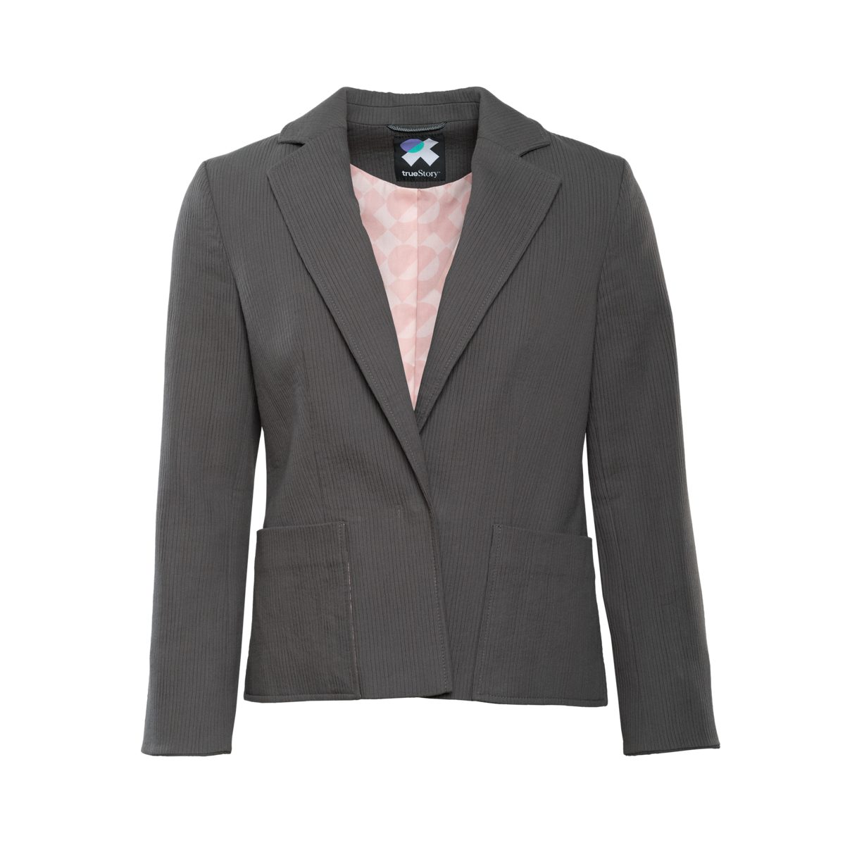 Blazer Casual Kurzblazer Erde trueStory Smart BEX