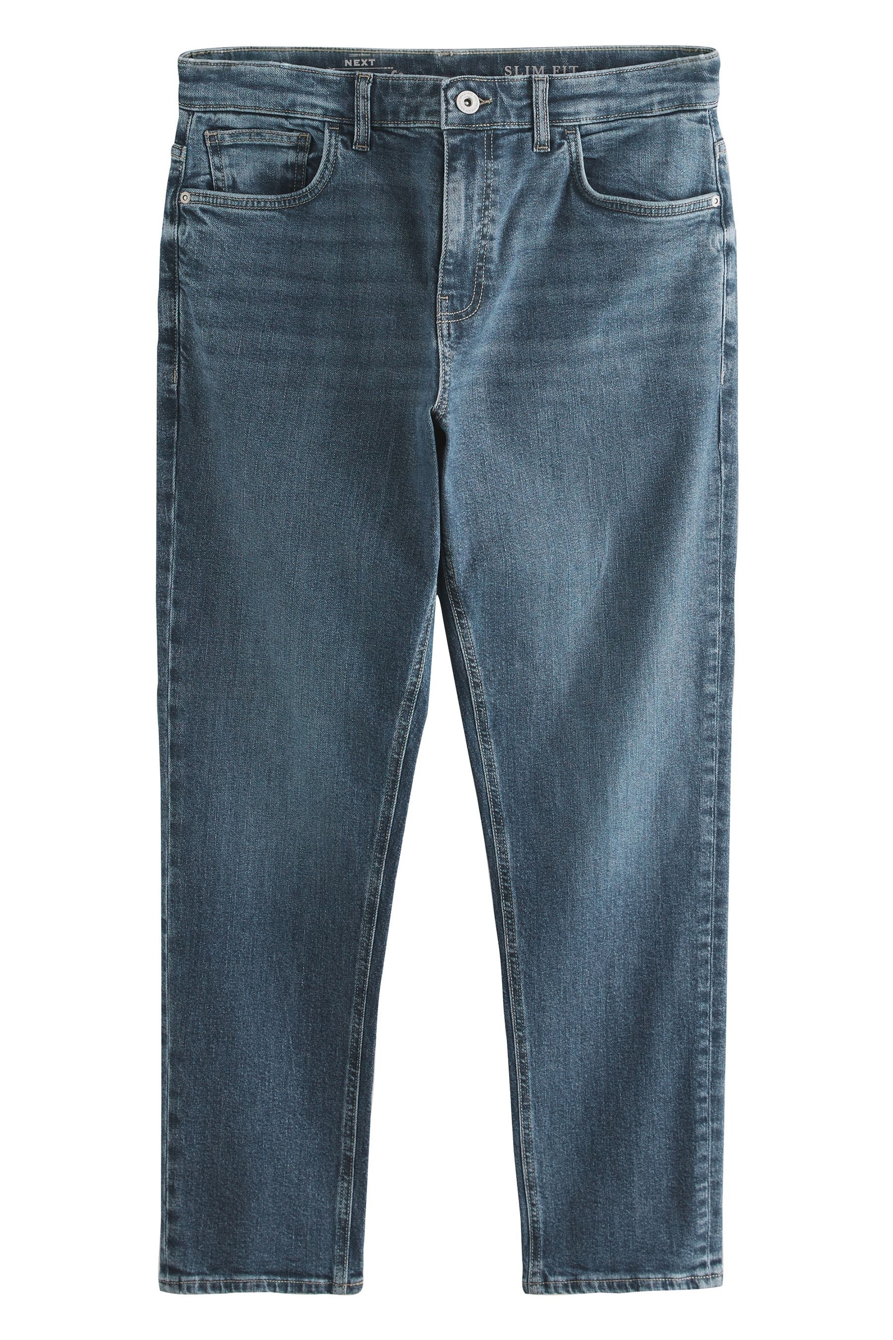 Next Slim-fit-Jeans Authentische Slim Fit Stretchjeans günstig online kaufen