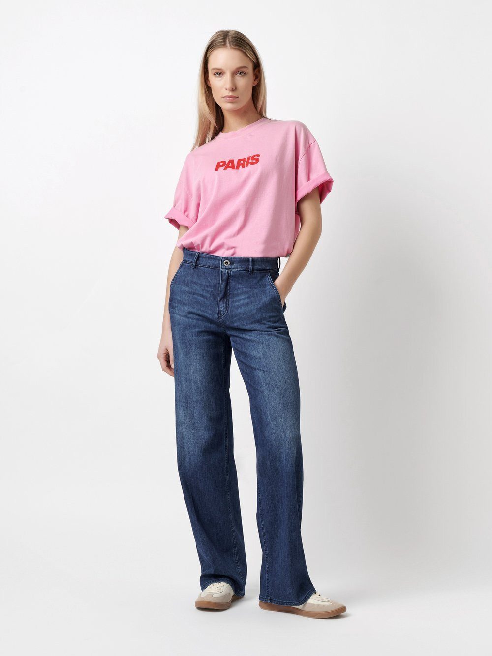 ROSNER Bootcut-Jeans Audrey1_085 mit weitem Beinverlauf günstig online kaufen