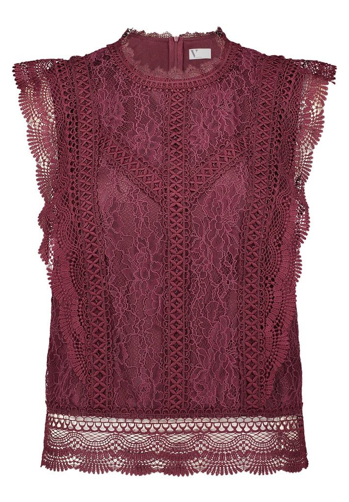 Vera Mont Blusentop Bluse Lang ohne Arm
