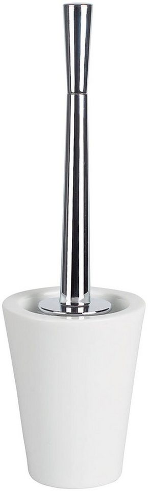 spirella WC-Garnitur MAX Light, WC-Bürste ist auswechselbar, Offener  Behälter - schnelleres trocknen der Bürste