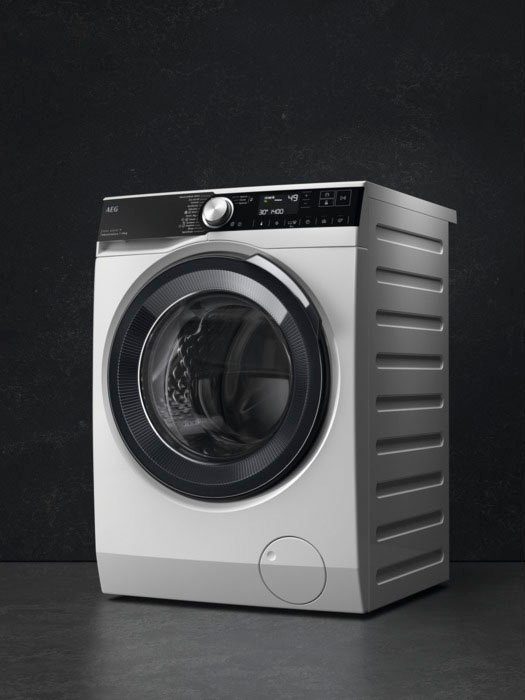 AEG Waschmaschine 8000 1600 & LR8E80600 U/min, Wifi bei 10 914501331, 59 PowerClean Fleckenentfernung Min. in 30 kg, °C nur 