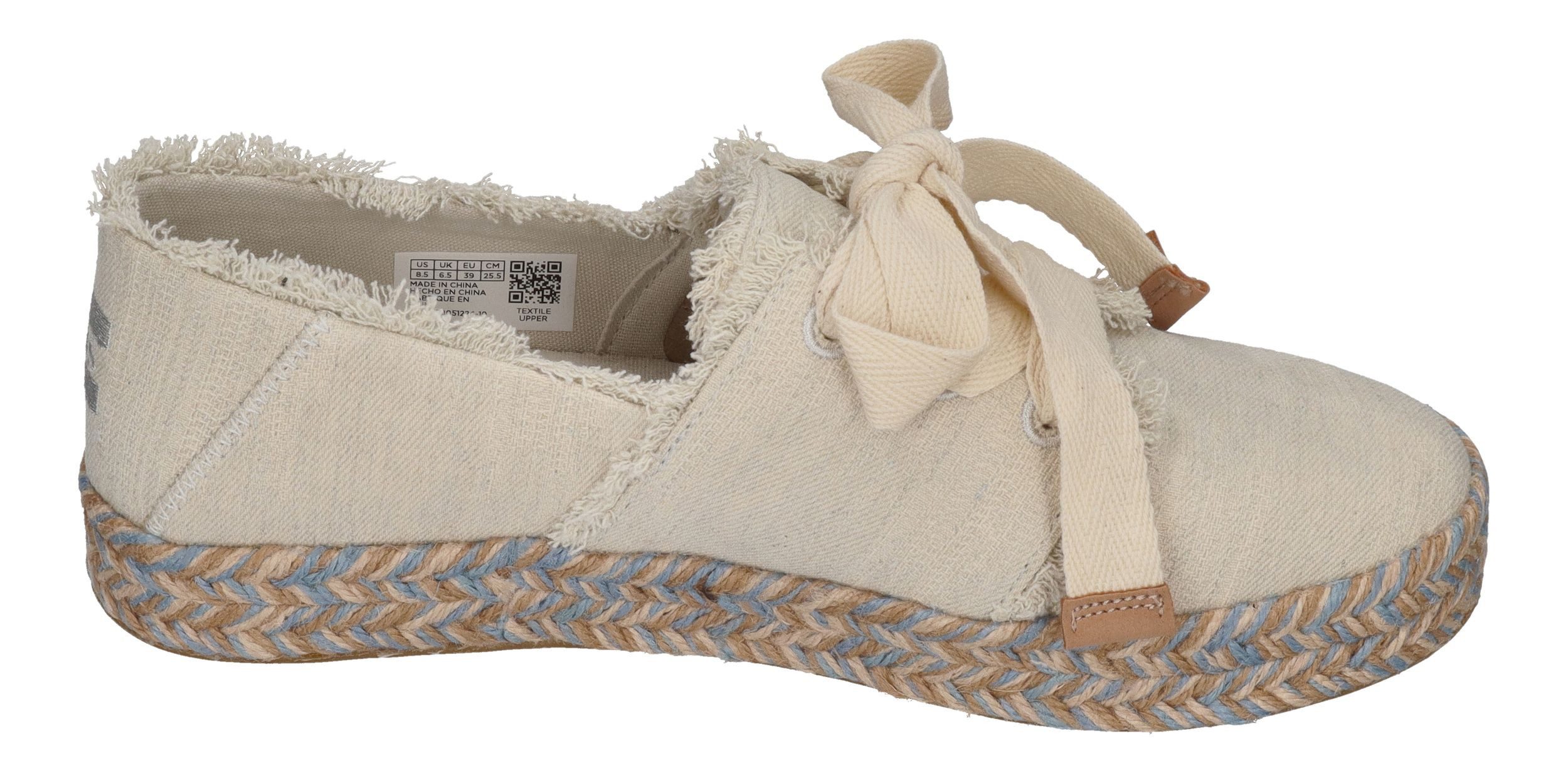 TOMS CAROLINA LACE UP Espadrille White Onyx – Bild 4 von 5
